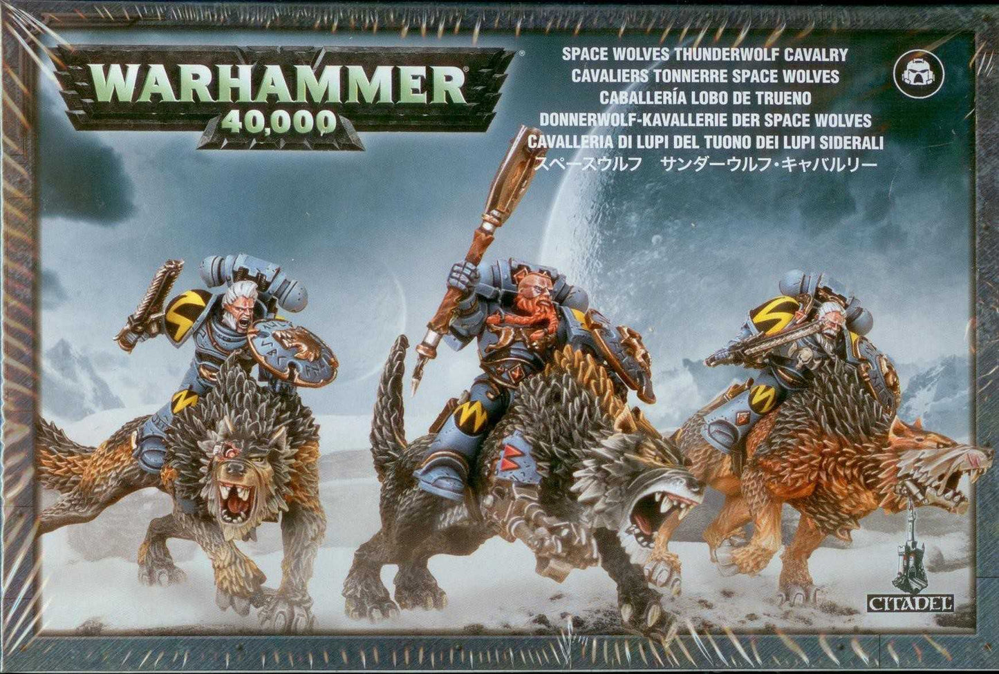 Space Wolves - Thunderwolf Cavalry