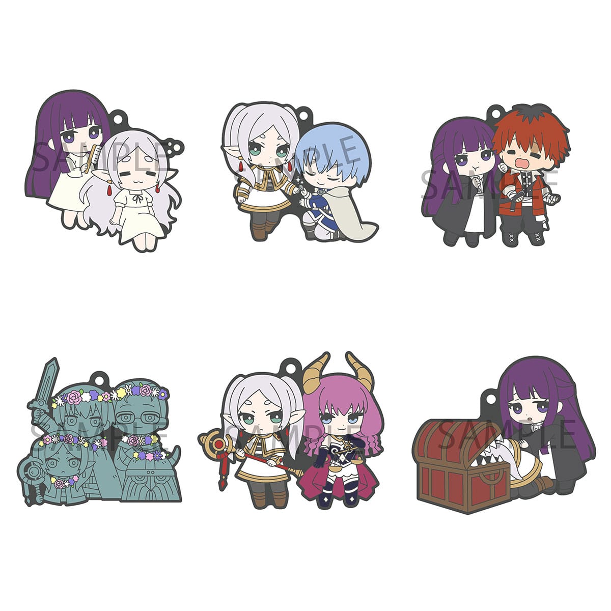 Random Characters (Frieren: Beyond Journey's End) Rubber Charms
