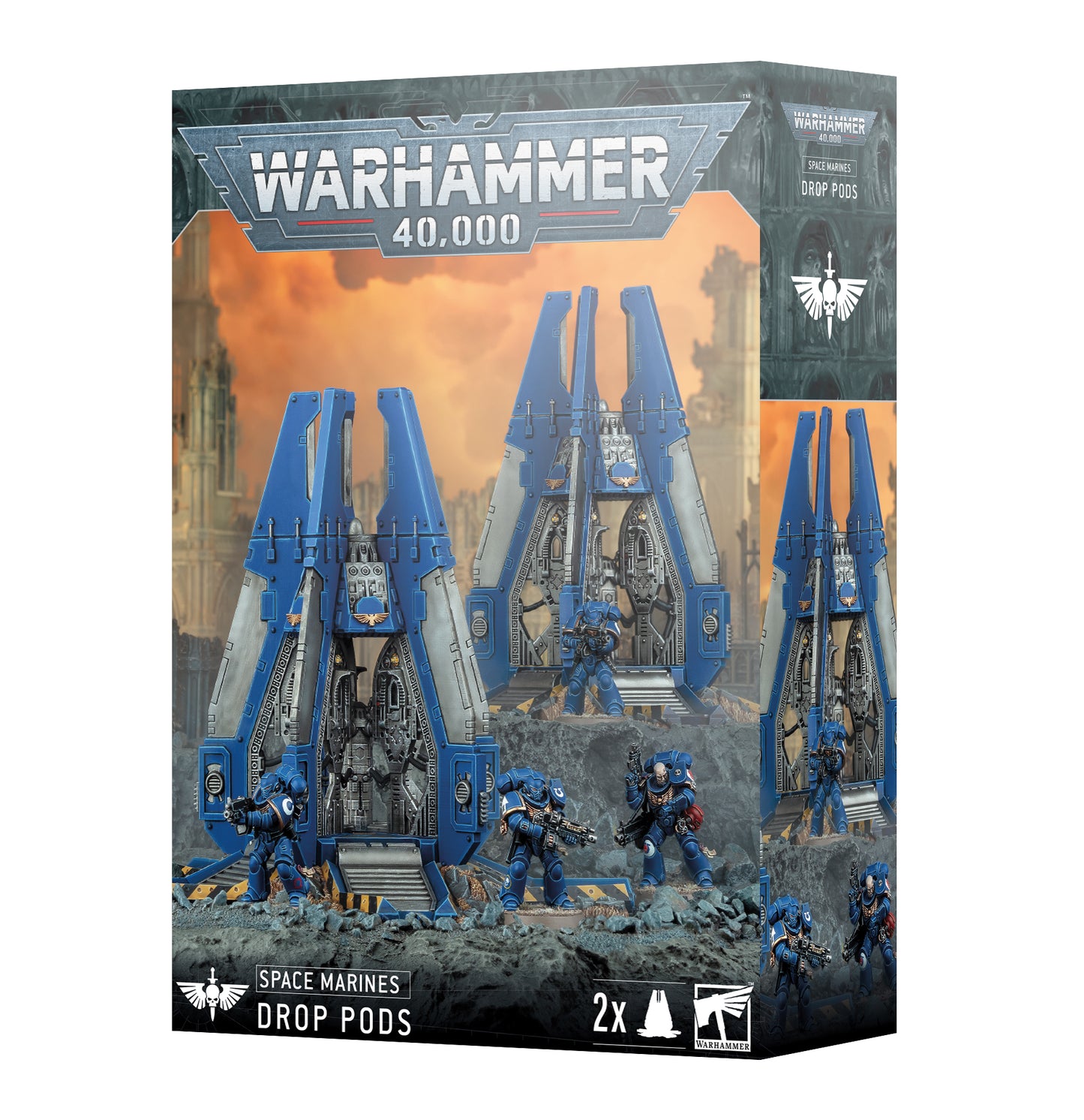 Space Marines - Drop Pods