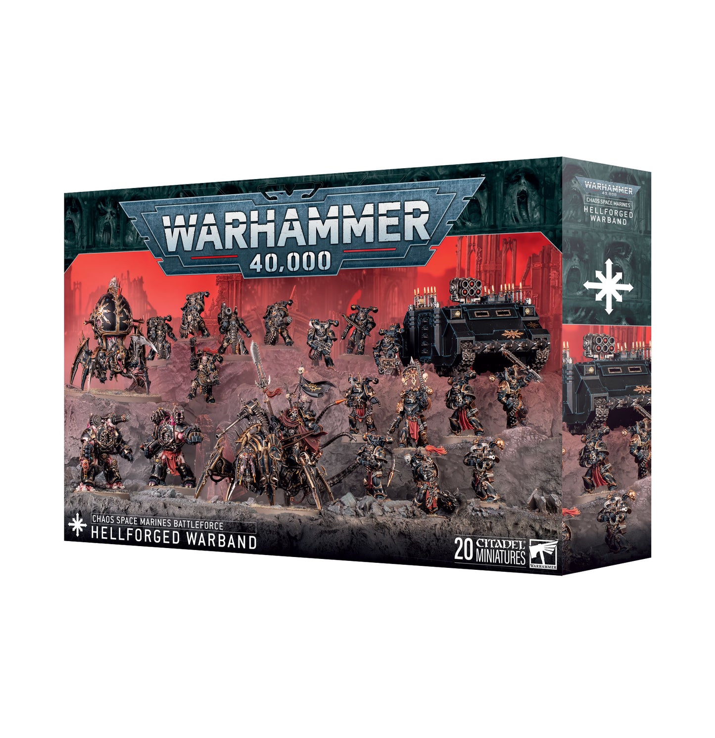 Chaos Space Marines - Battleforce: Hellforged Warband