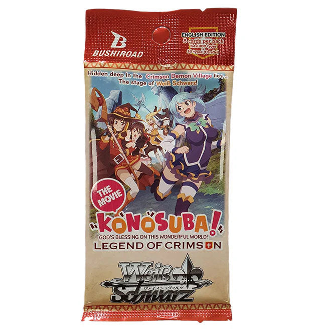 Konosuba, Legend of Crimson, weiss schwarz