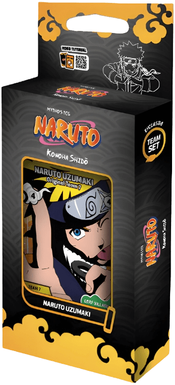 Naruto Mythos CG - Konoha Shido - 2nd Edition Naruto Uzamaki Team Set