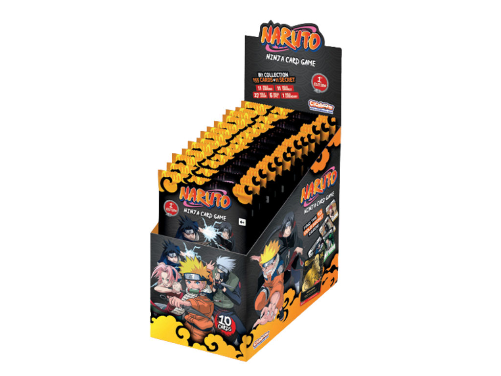 Naruto Mythos CG - First set Booster packs (1)