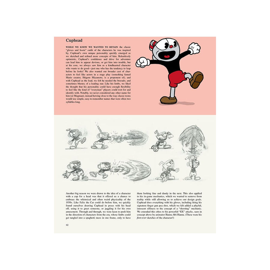 Cuphead Art Book The Art of Cuphead