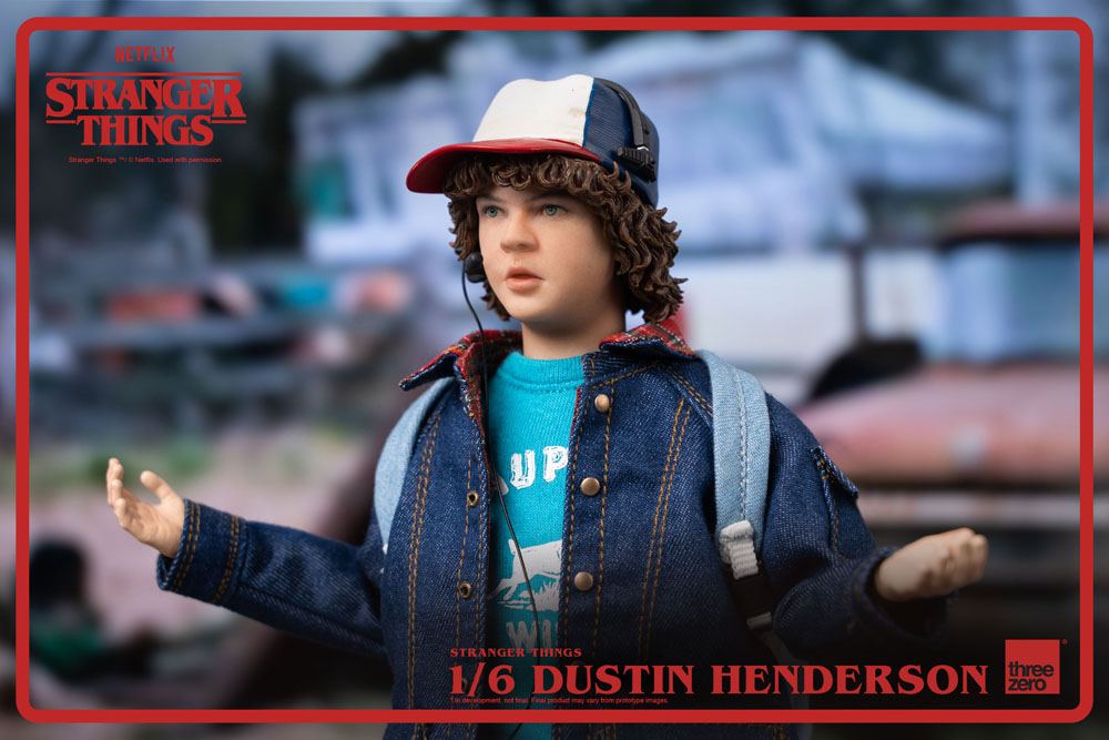 Stranger Things Action Figure 1/6 Dustin Henderson 23 cm