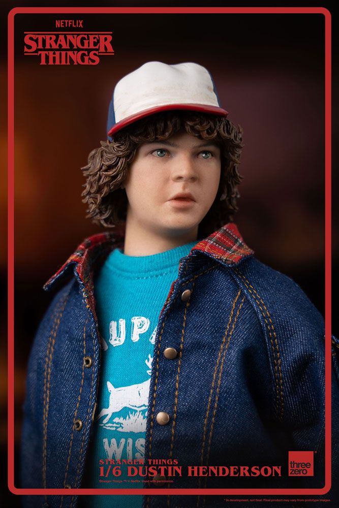 Stranger Things Action Figure 1/6 Dustin Henderson 23 cm
