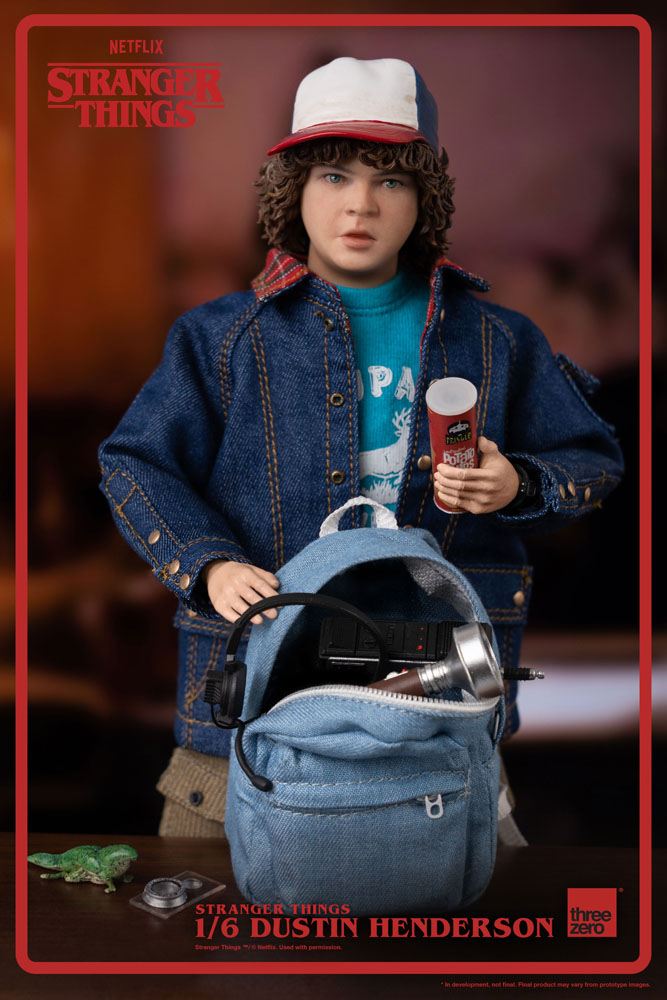 Stranger Things Action Figure 1/6 Dustin Henderson 23 cm