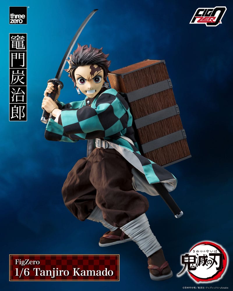 Tanjiro Kamado (Demon Slayer: Kimetsu no Yaiba) FigZero Action Figure