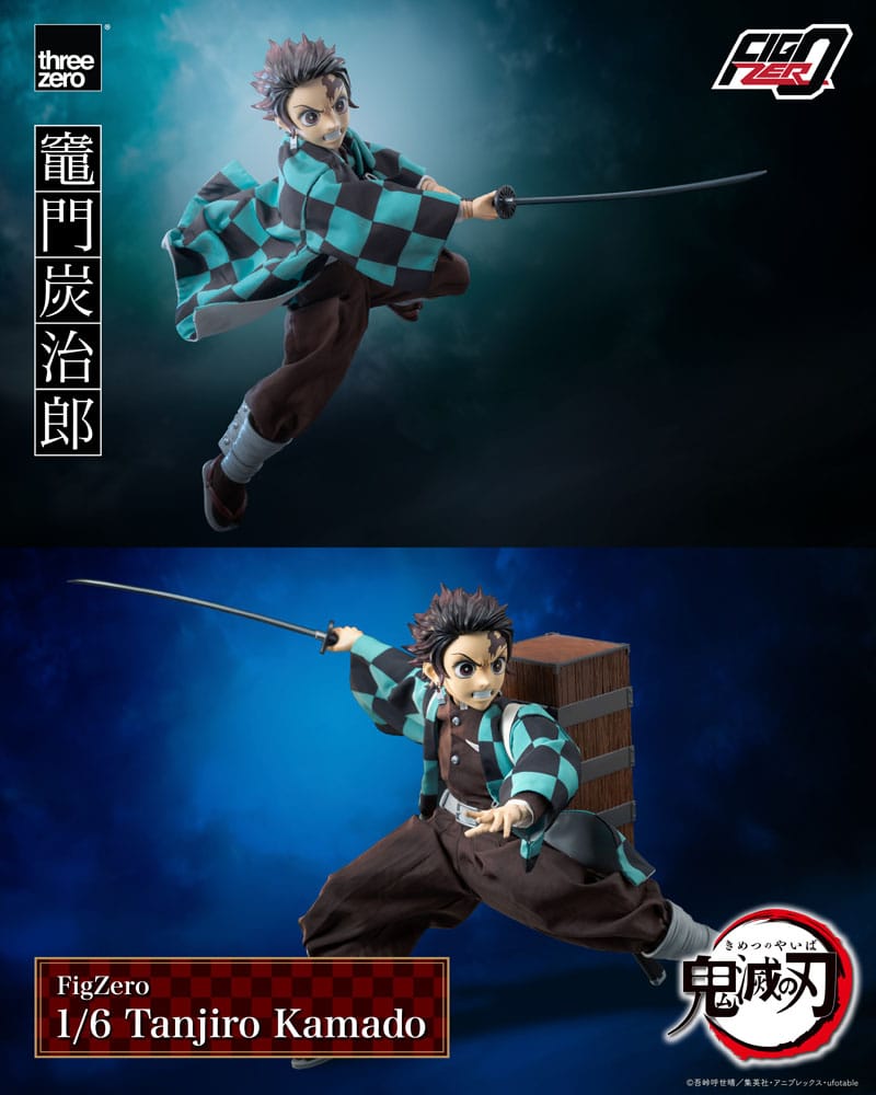 Tanjiro Kamado (Demon Slayer: Kimetsu no Yaiba) FigZero Action Figure
