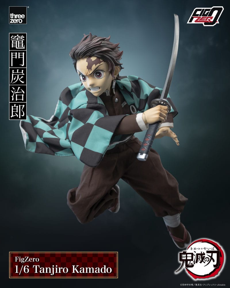 Tanjiro Kamado (Demon Slayer: Kimetsu no Yaiba) FigZero Action Figure