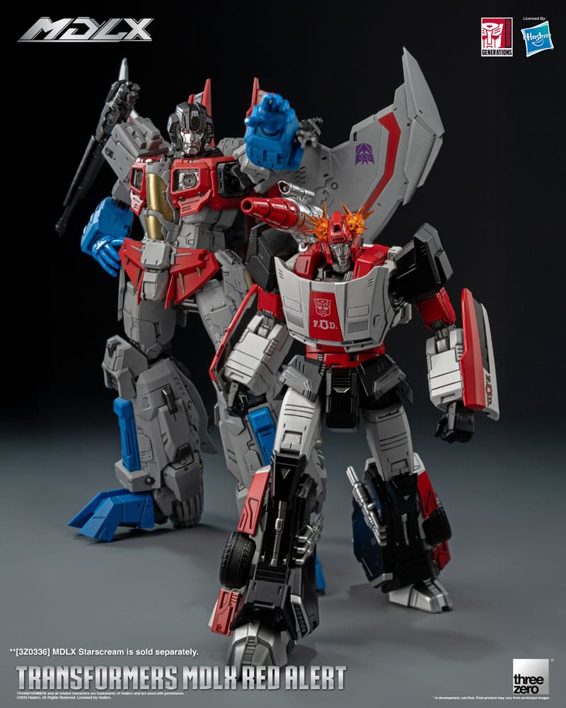 Transformers MDLX Action Figure Red Alert 15 cm