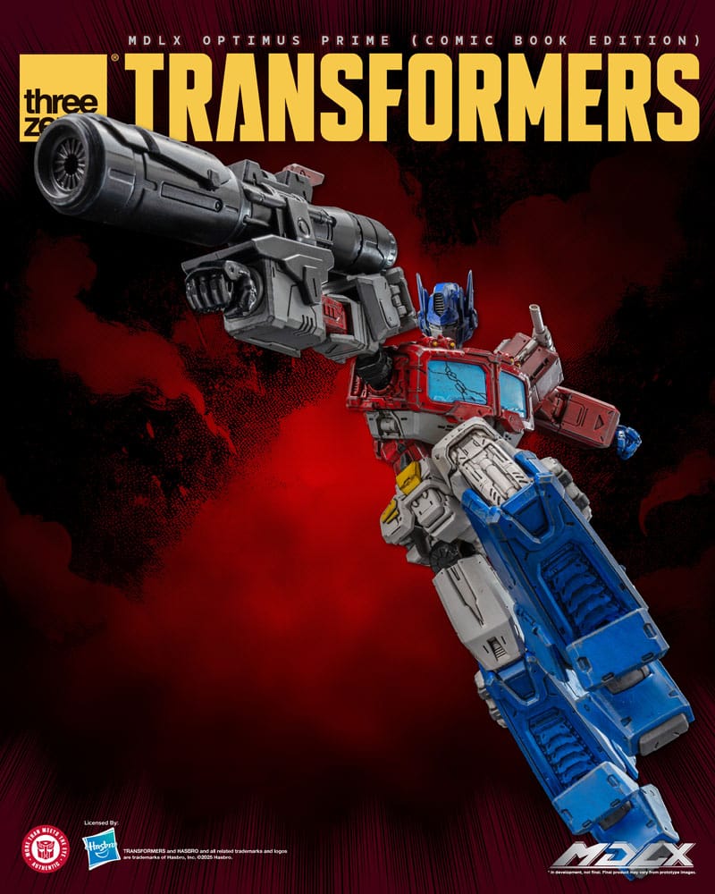 Transformers MDLX Action Figure Optimus Prime (Comic Book Edition) 18 cm