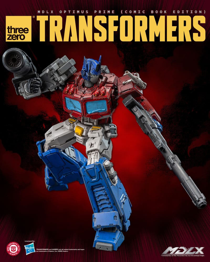 Transformers MDLX Action Figure Optimus Prime (Comic Book Edition) 18 cm