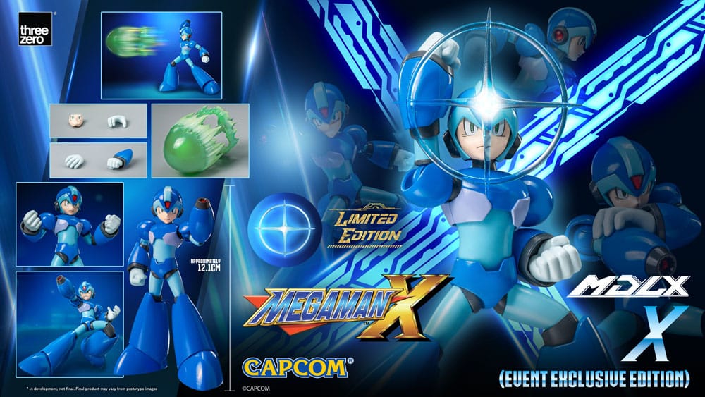 Mega Man MDLX Action Figure Rockman X / Mega Man X 12 cm heo Exclusive