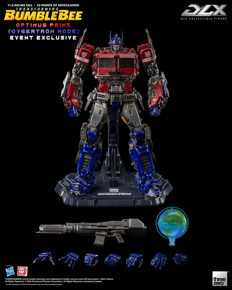 Transformers: Bumblebee DLX Action Figure 1/6 Optimus Prime Cybertron Mode 28 cm