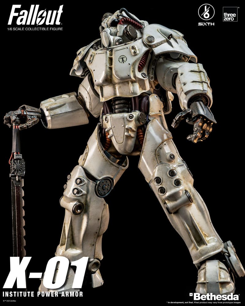 Fallout FigZero Action Figure 1/6 X-01 Institute Power Armor 37 cm
