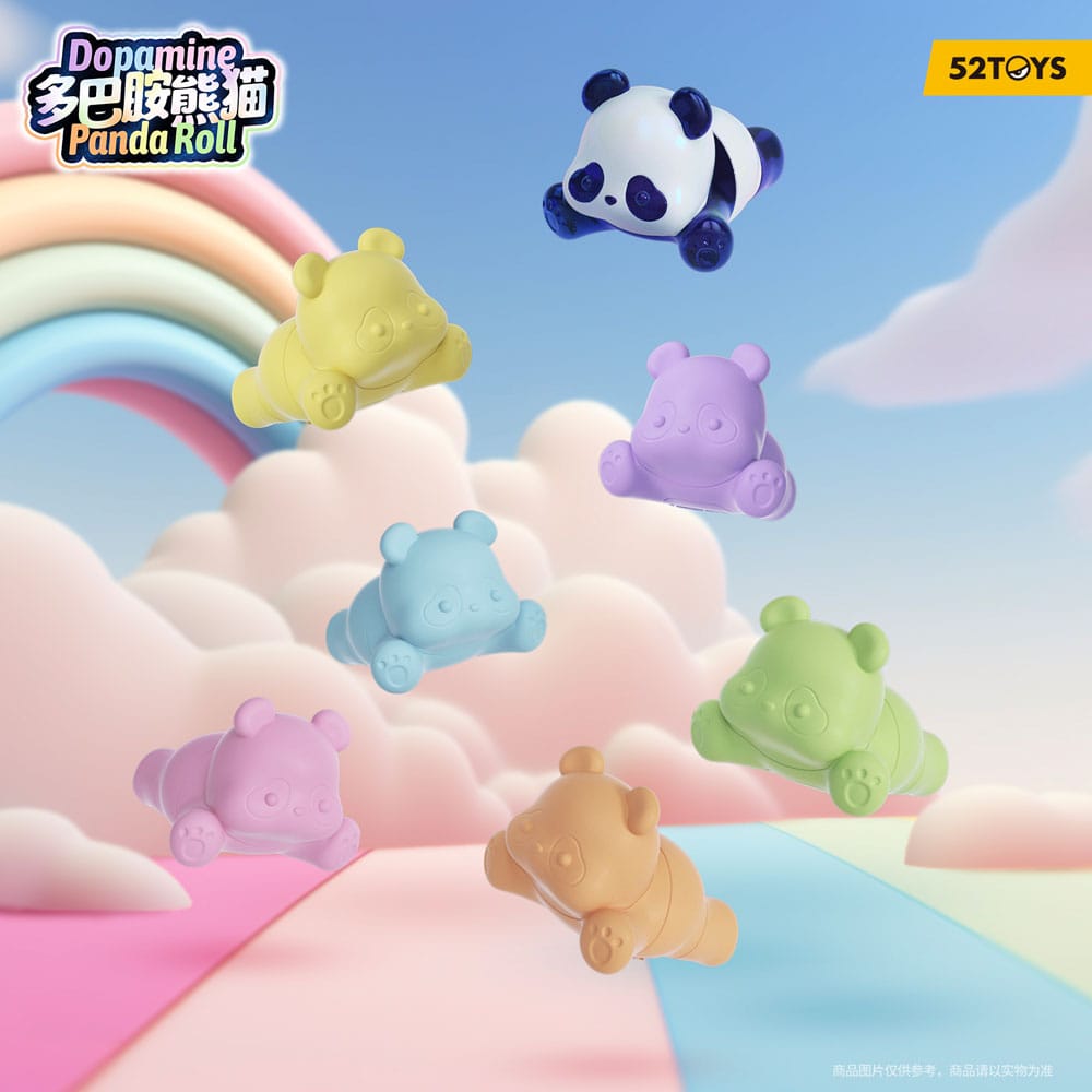 Panda Roll Blind Box Figures Assortment Dopamine Pandas 3 cm (6)