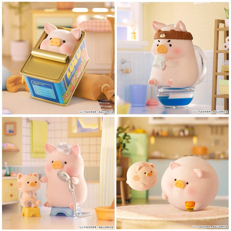 Lulu Blind Box Figures Assortment The Piggy Stay with you 5 cm (8)