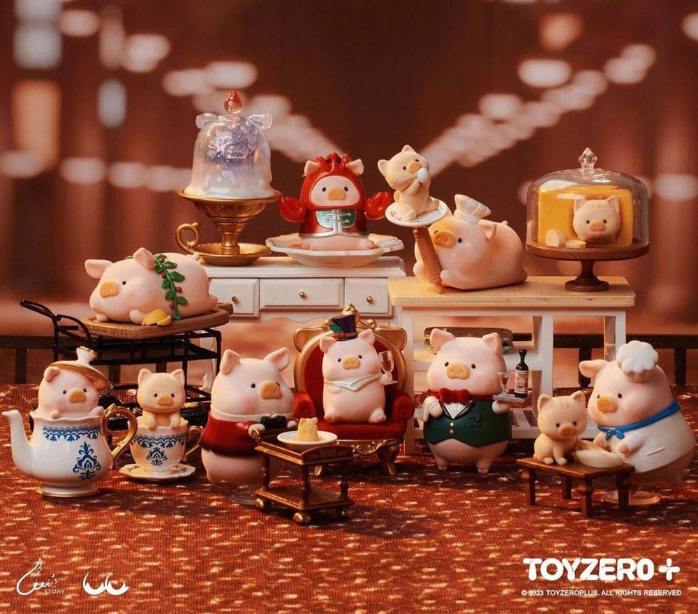 Lulu Blind Box Figures Assortment The Pigchelin Restaurant 5 cm (8)