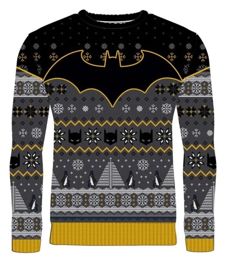 Batman Christmas Sweater Penguin Size XXXL