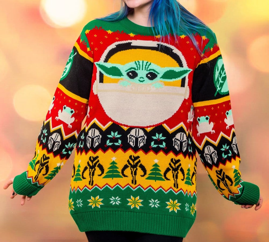 Star Wars Christmas Sweater The Child Size S