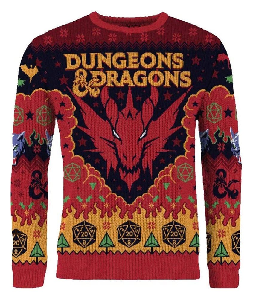 Dungeons & Dragons Christmas Sweater Size XXXL