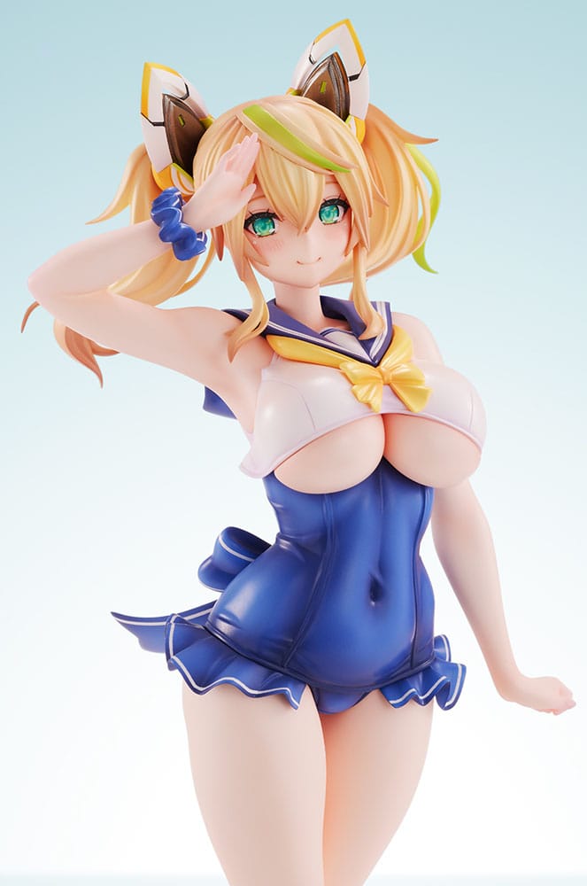 Phantasy Star Online 2 PVC Statue 1/7 Es Cool Breeze Gene - Summer Vacation 26 cm