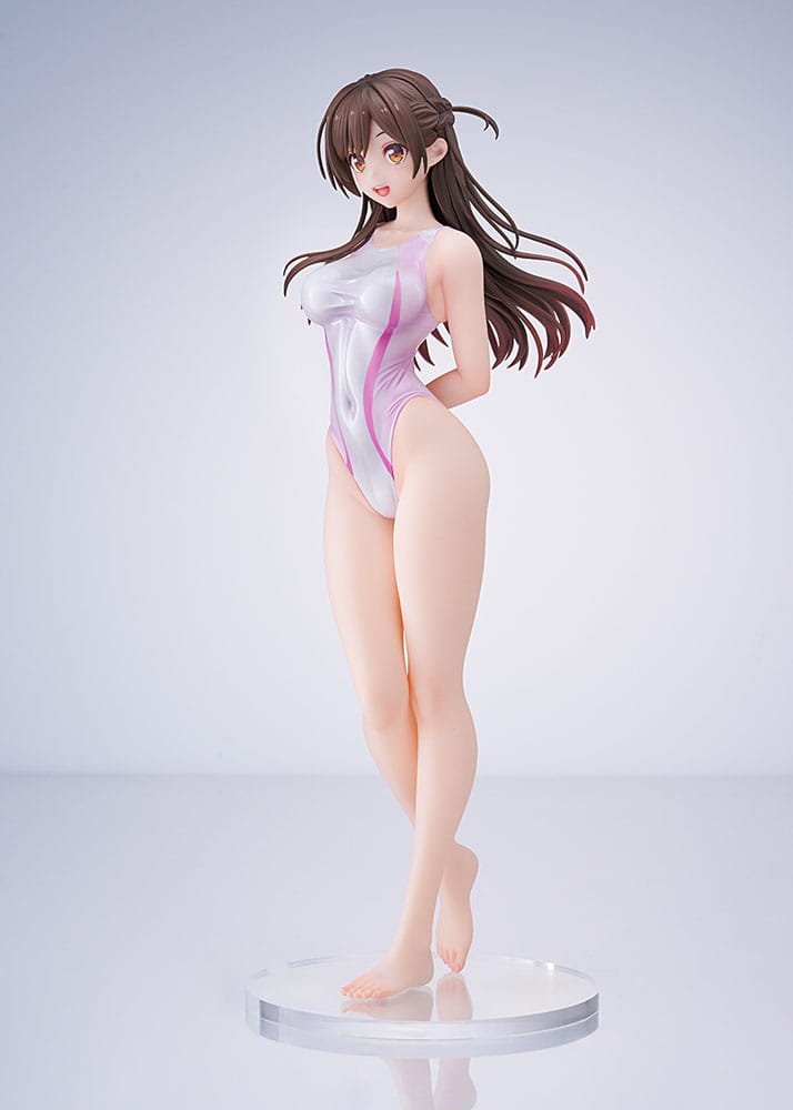 Rent-a-Girlfriend PVC Statue 1/7 Chizuru Mizuhara Pink Line Swimwear Ver. 25 cm