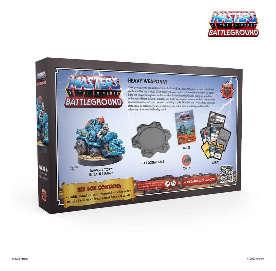 Masters of the Universe: Battleground Miniatures Game Wave 6: Fighting Foe Men Faction *German Version*