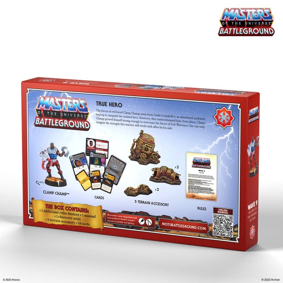 Masters of the Universe: Battleground Miniatures Game Wave 9: Masters of the Universe Faction *English Version*