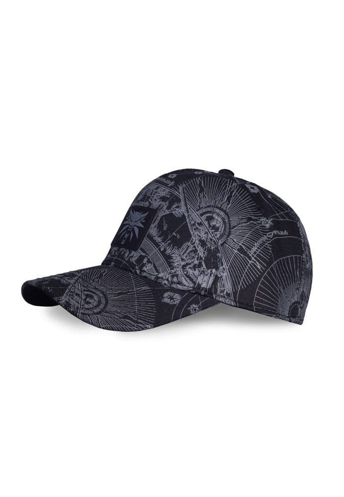 The Witcher Baseball Logo Black
