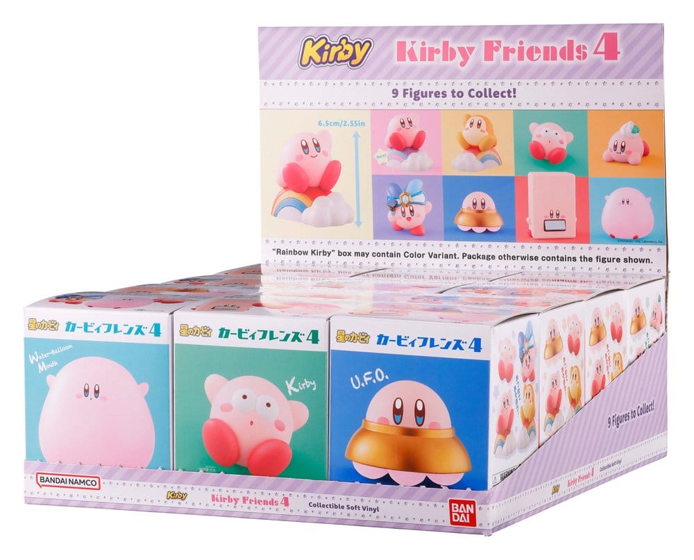 Kirby Friends Mini Figure Wave 4 (Reissue) 7 cm Display (12)