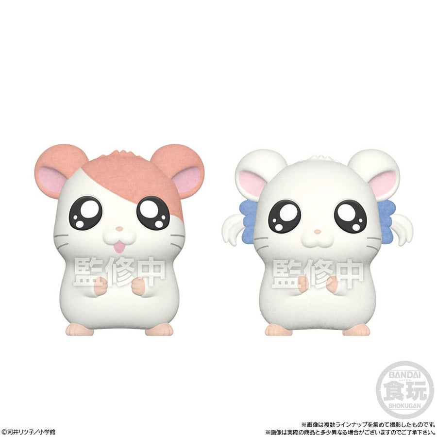 Hamtaro Flocked Mini-Figures 4 cm Display (8)