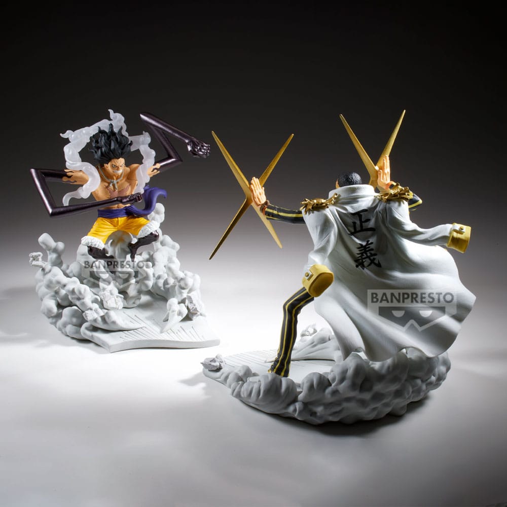 One Piece Senkozekkei PVC Statue Monkey D. Luffy Gear 4 15 cm