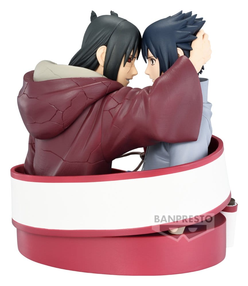 Naruto Shippuden Portrelic PVC Figure Sasuke Uchiha & Itachi Uchiha 12 cm