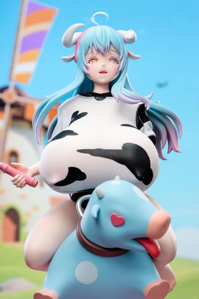 Original Character Statue 1/6 Niu Niang Illustration by renowned designer collective Wushan 21 cm