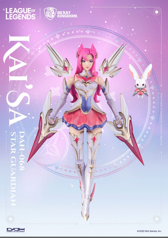 League of Legends - Dynamic 8ction Heroes Action Figure 1/9 - Star Guardian Kai'Sa