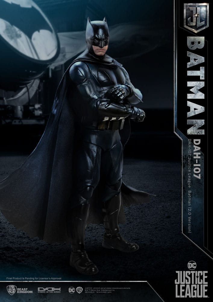 DC Comics - Dynamic 8ction Heroes Action Figure 1/9 - Justice League Batman