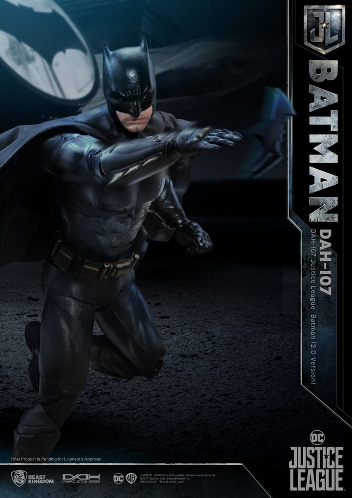 DC Comics - Dynamic 8ction Heroes Action Figure 1/9 - Justice League Batman