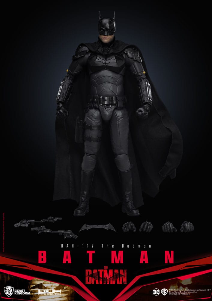 DC Comics - Dynamic 8ction Heroes Action Figure 1/9 - Batman (The Batman)