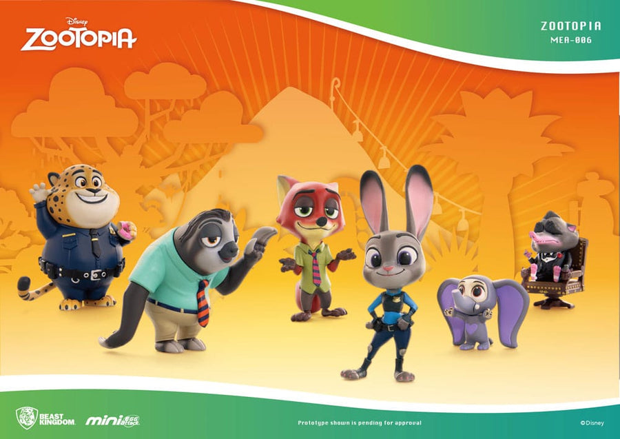 Zootopia Mini Egg Attack Blind Box Figures Series 10 cm Assortment (6)