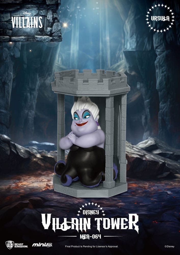 Disney Villains Mini Egg Attack Blind Box Figures Series Villain Tower 12 cm Assortment (6)