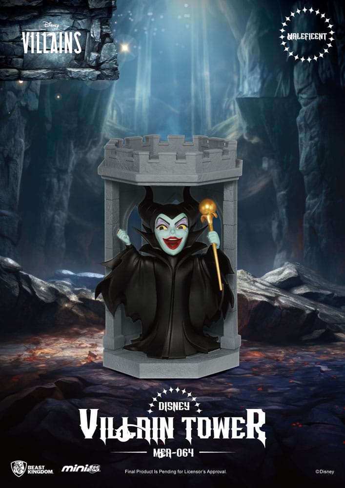 Disney Villains Mini Egg Attack Blind Box Figures Series Villain Tower 12 cm Assortment (6)