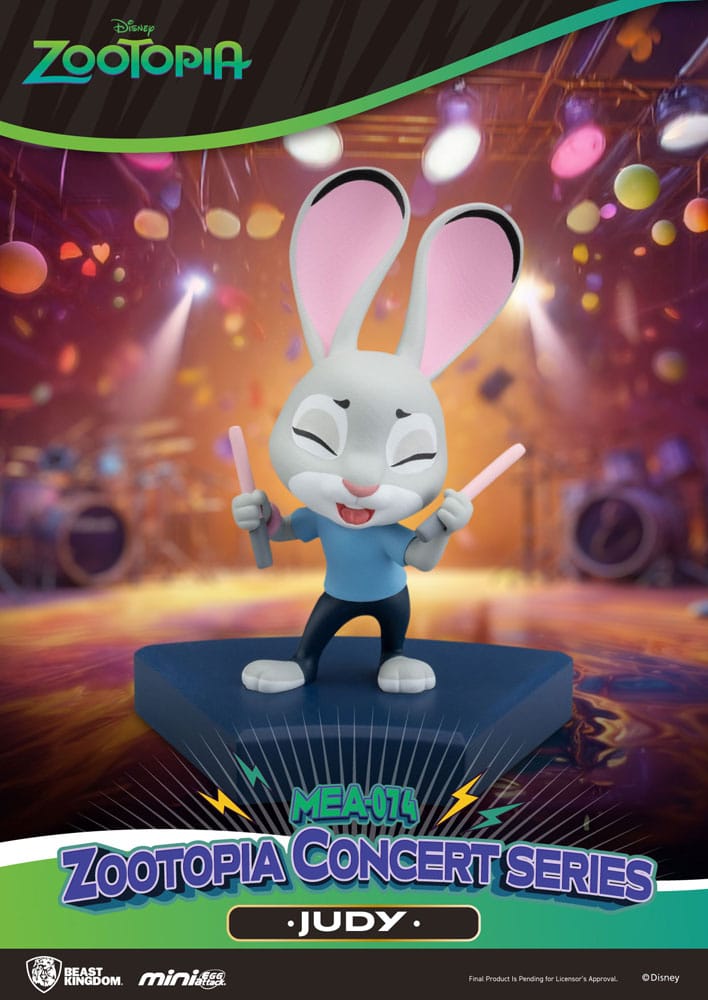 Zootopia Mini Egg Attack Blind Box Figures Concert Series 8 cm Assortment (6)