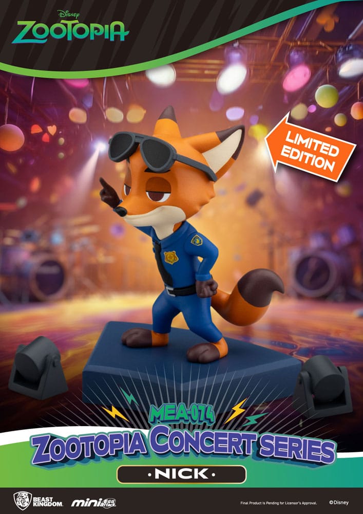 Zootopia Mini Egg Attack Blind Box Figures Concert Series 8 cm Assortment (6)