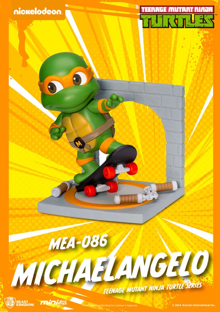 Teenage Mutant Ninja Turtles Mini Egg Attack Blind Box Figures Series 12 cm Assortment (6)