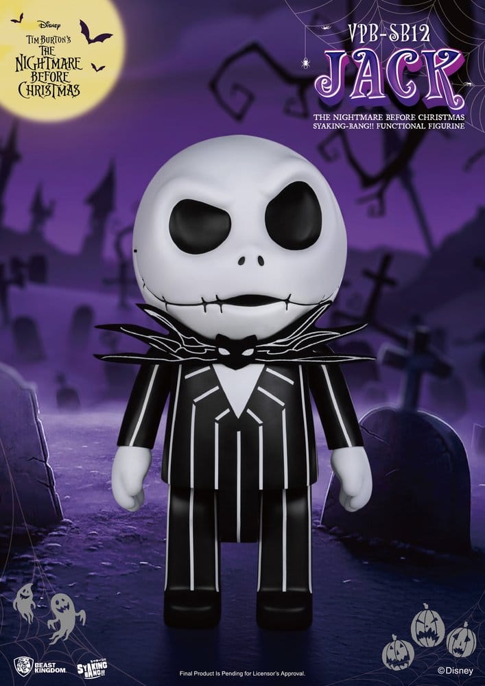 The Nightmare Before Christmas syaking-bang Figure Bank Jack 47 cm