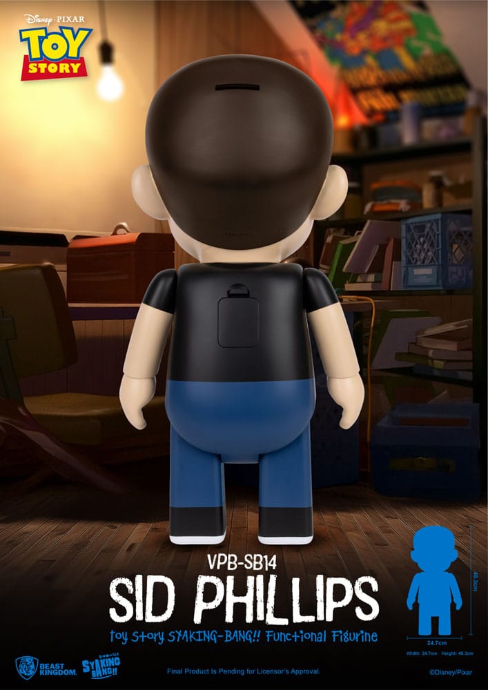 Toy Story Piggy Vinyl Bank Sid Phillips 48 cm