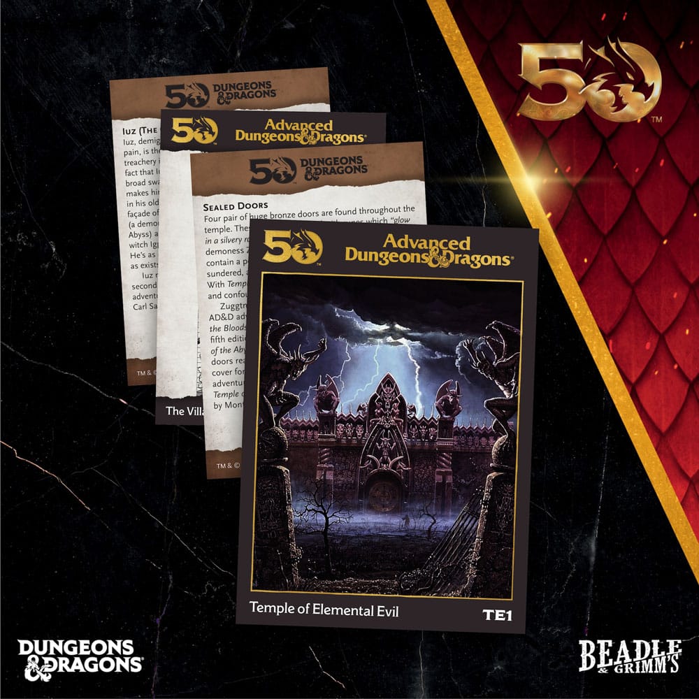Dungeons & Dragons Classic Module Dice Set The Temple of Elemental Evil (7)