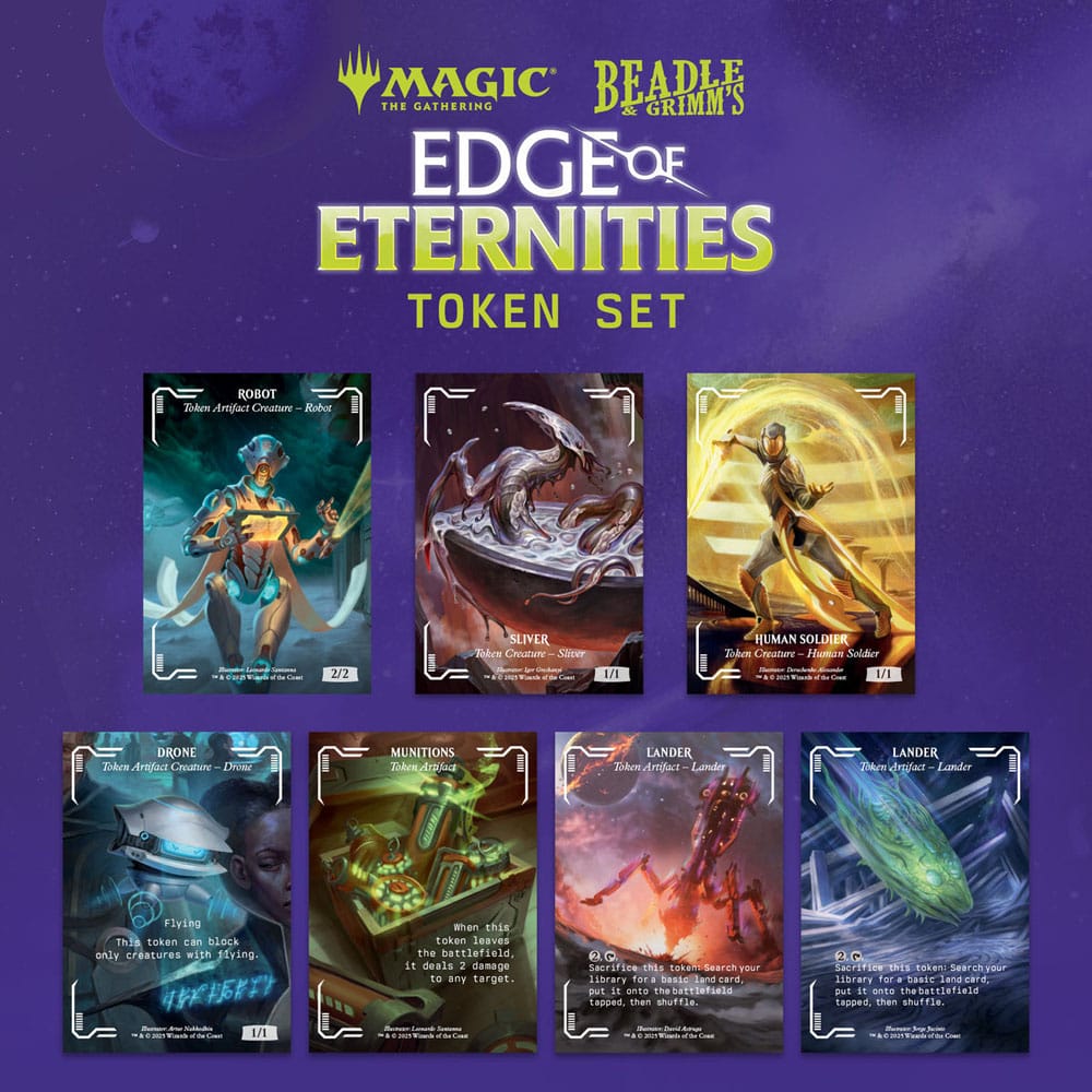 Magic the Gathering Dice and Token Pack Edge of Eternities